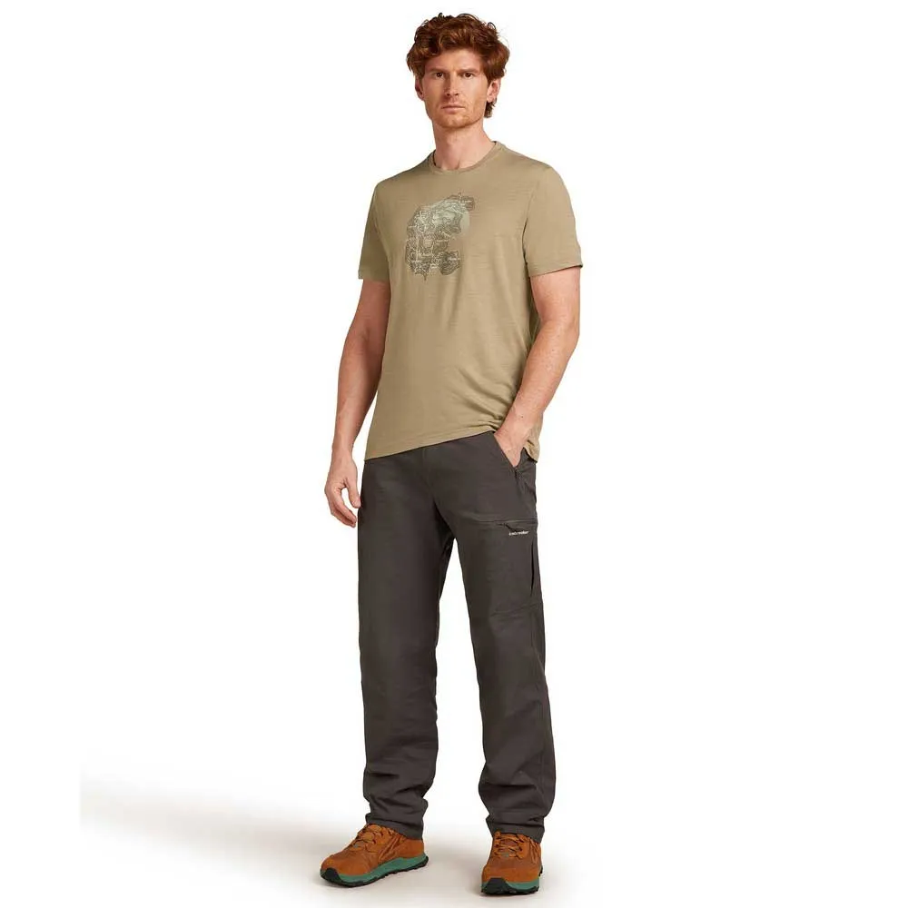 Icebreaker Merino 150 Tech Lite Ruapehu Round T-shirt Med Korta ärmar Icebreaker Merino 150 Tech Lite Ruapehu Round T-shirt Med Korta ärmar
