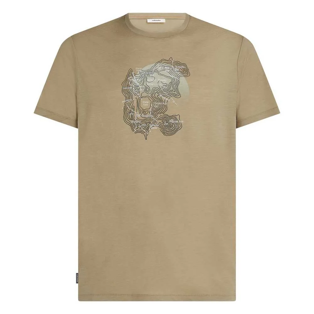 Icebreaker Merino 150 Tech Lite Ruapehu Round T-shirt Med Korta ärmar Icebreaker Merino 150 Tech Lite Ruapehu Round T-shirt Med Korta ärmar