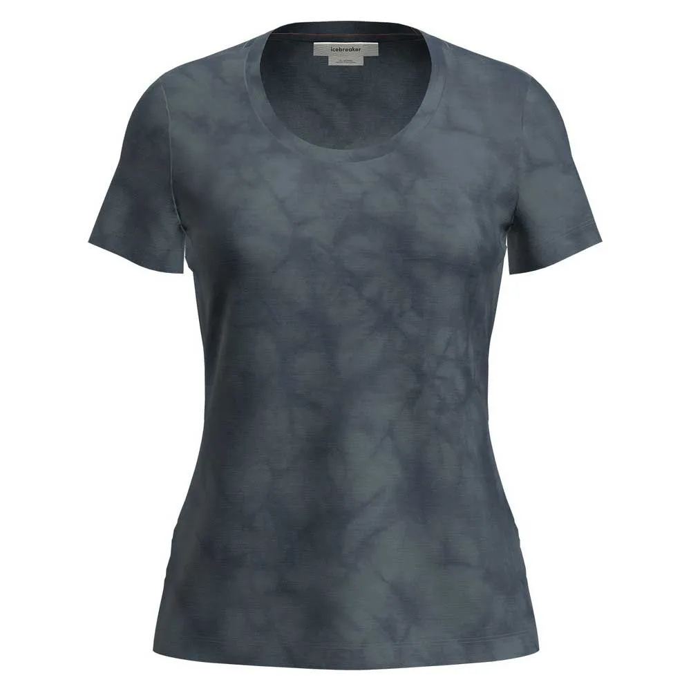 Icebreaker Merino 150 Tech Lite Scoop Cloud Dye T-shirt Med Korta ärmar, Blue ash / dawn / cloud dye Icebreaker Merino 150 Tech Lite Scoop Cloud Dye T-shirt Med Korta ärmar, Blue ash / dawn / cloud dye