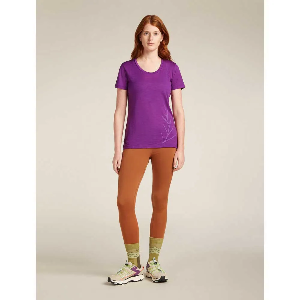 Icebreaker Merino 150 Tech Lite Scoop Panax T-shirt Med Korta ärmar