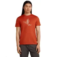 Icebreaker Merino 150 Tech Lite Skiing Yeti T-shirt Med Korta ärmar