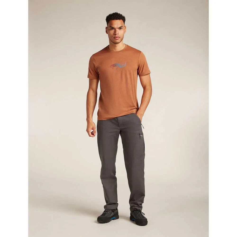 Icebreaker Merino 150 Tech Lite Slimey Salama T-shirt Med Korta ärmar Icebreaker Merino 150 Tech Lite Slimey Salama T-shirt Med Korta ärmar