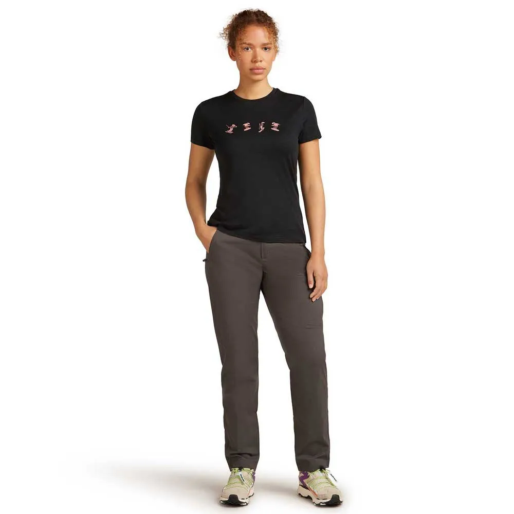 Icebreaker Merino 150 Tech Lite Snow Day T-shirt Med Korta ärmar Icebreaker Merino 150 Tech Lite Snow Day T-shirt Med Korta ärmar