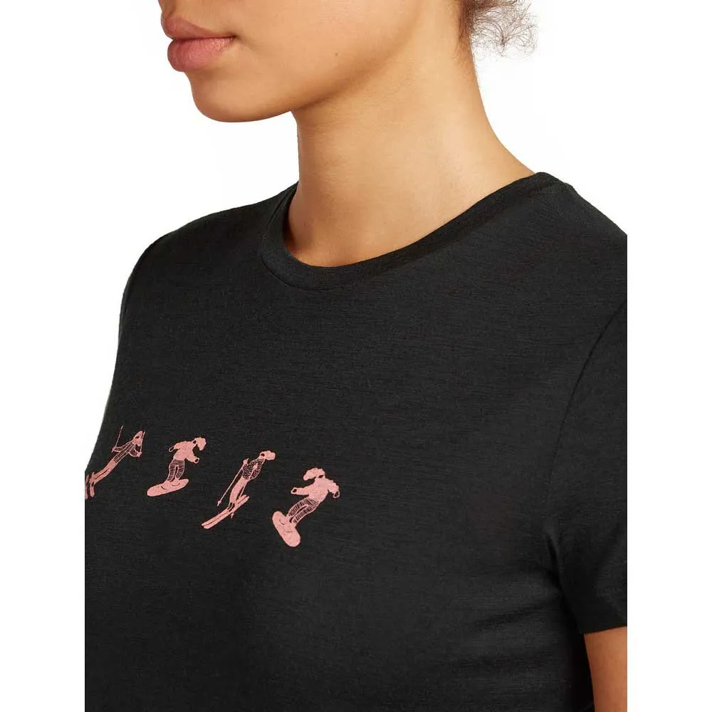 Icebreaker Merino 150 Tech Lite Snow Day T-shirt Med Korta ärmar Icebreaker Merino 150 Tech Lite Snow Day T-shirt Med Korta ärmar
