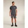 Icebreaker Merino 150 Tech Lite Southern Shape T-shirt Med Korta ärmar, Obsidian