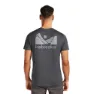 Icebreaker Merino 150 Tech Lite Southern Shape T-shirt Med Korta ärmar, Obsidian