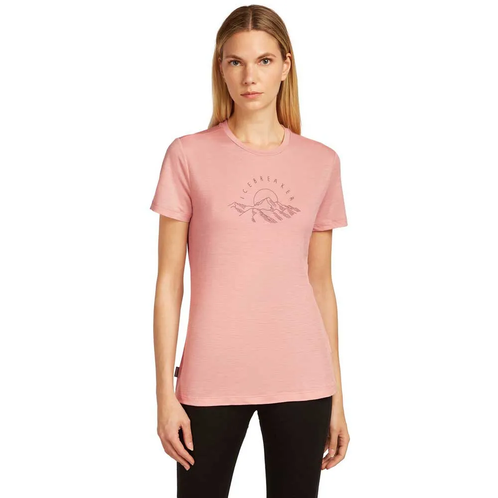 Icebreaker Merino 150 Tech Lite Sunrise Summit T-shirt Med Korta ärmar