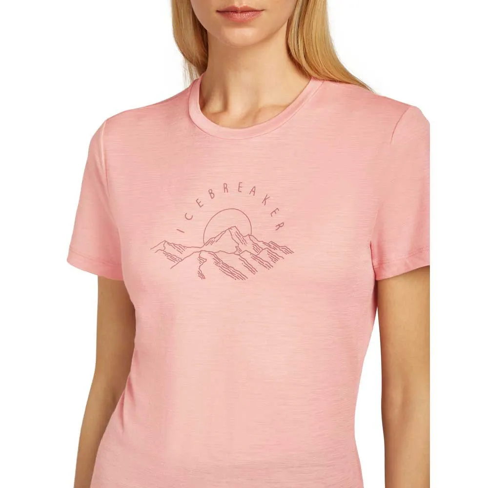 Icebreaker Merino 150 Tech Lite Sunrise Summit T-shirt Med Korta ärmar
