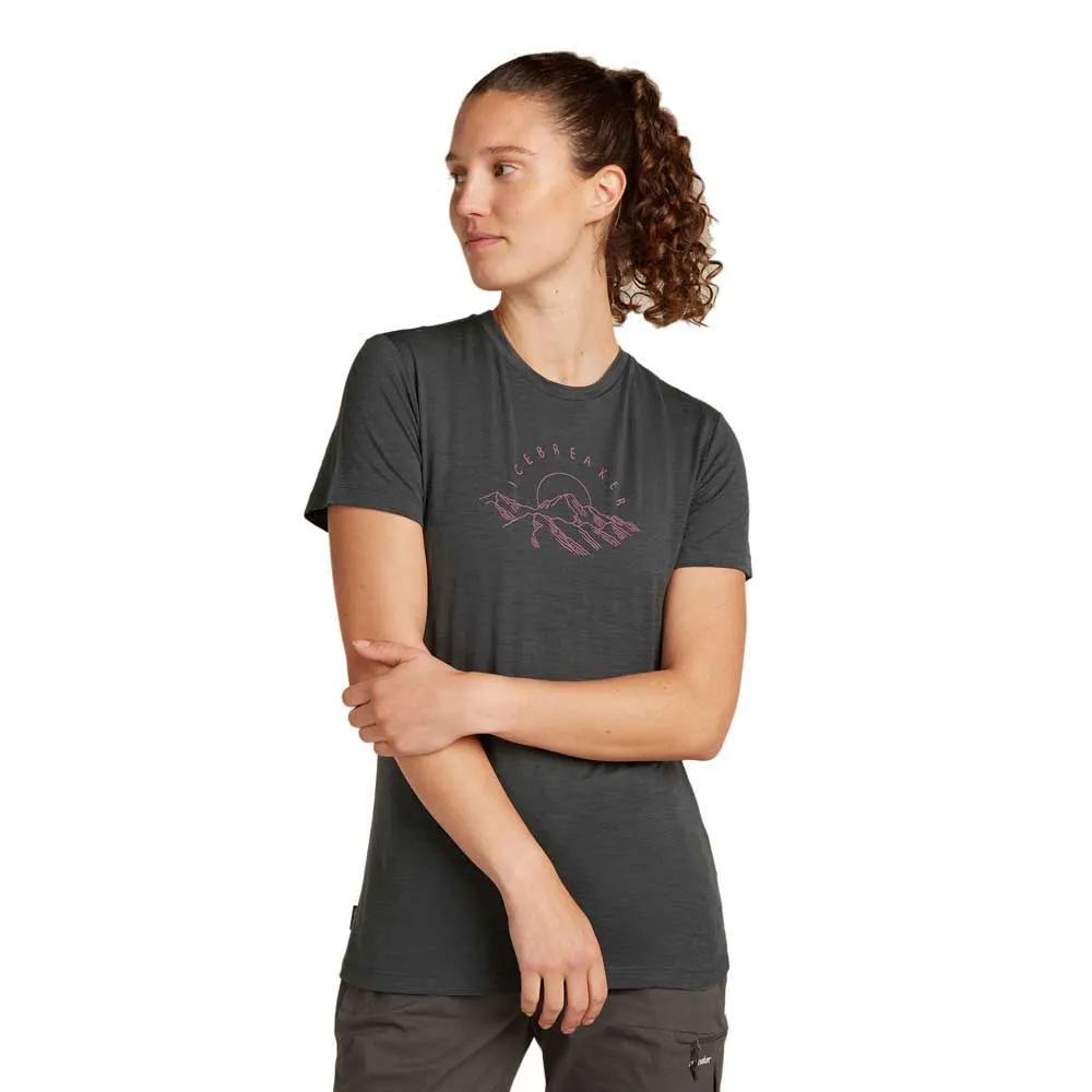 Icebreaker Merino 150 Tech Lite Sunrise Summit T-shirt Med Korta ärmar
