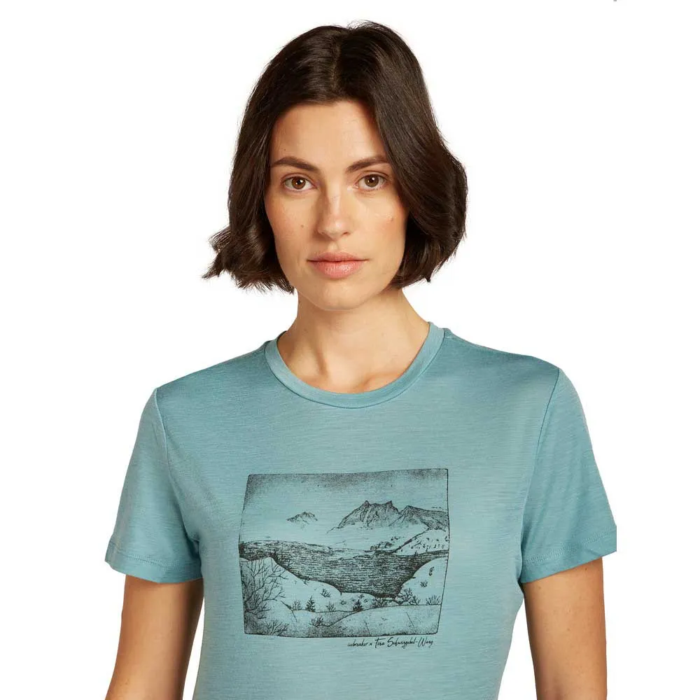Icebreaker Merino 150 Tech Lite Terrain T-shirt Med Korta ärmar Icebreaker Merino 150 Tech Lite Terrain T-shirt Med Korta ärmar