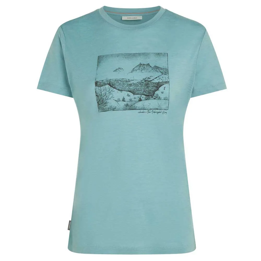 Icebreaker Merino 150 Tech Lite Terrain T-shirt Med Korta ärmar Icebreaker Merino 150 Tech Lite Terrain T-shirt Med Korta ärmar