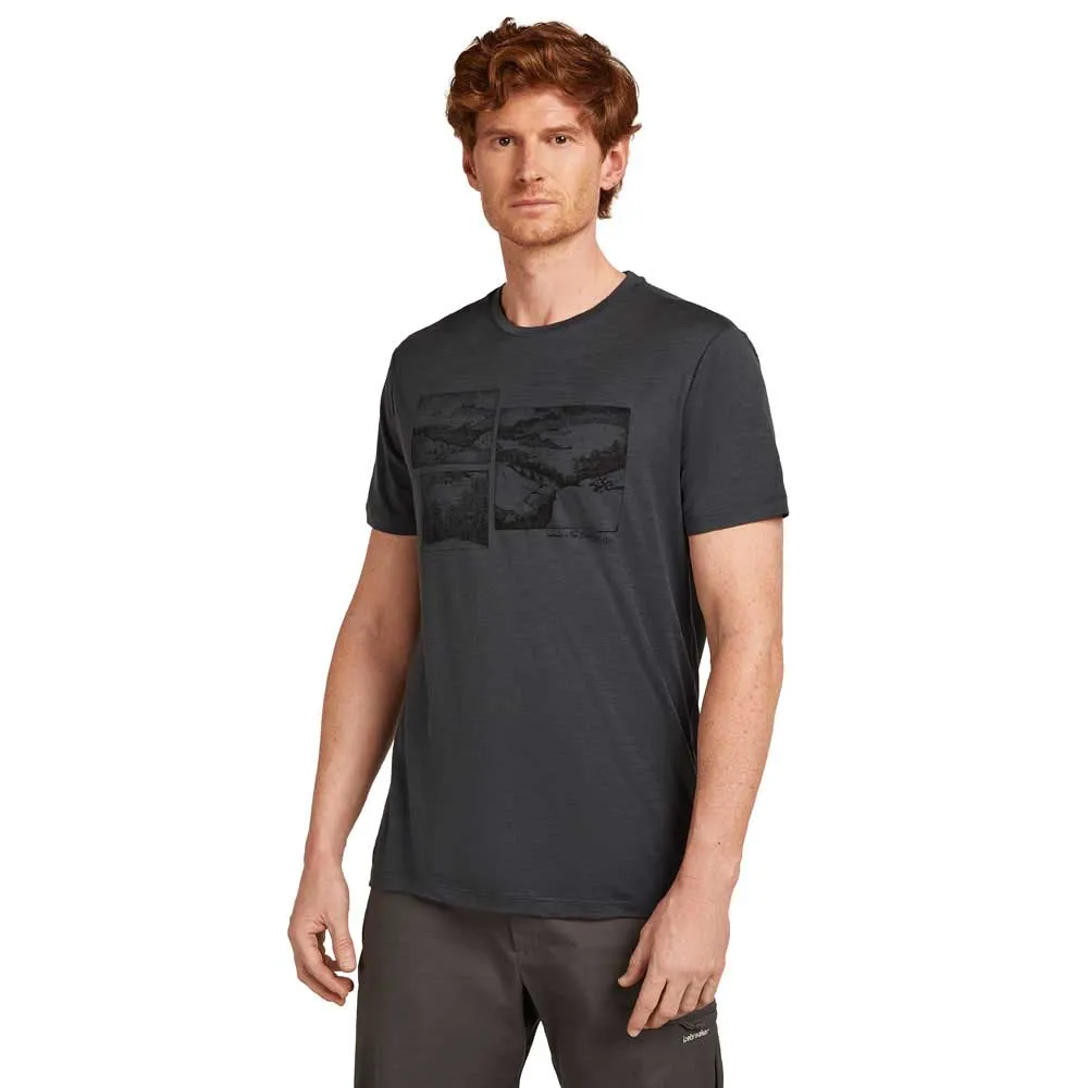Icebreaker Merino 150 Tech Lite The Climb T-shirt Med Korta ärmar Icebreaker Merino 150 Tech Lite The Climb T-shirt Med Korta ärmar