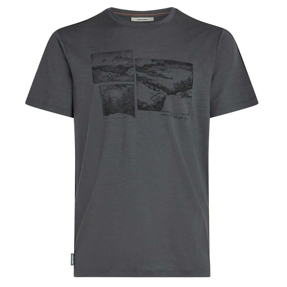 Icebreaker Merino 150 Tech Lite The Climb T-shirt Med Korta ärmar Icebreaker Merino 150 Tech Lite The Climb T-shirt Med Korta ärmar