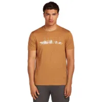 Icebreaker Merino 150 Tech Lite The Peaks T-shirt Med Korta ärmar Icebreaker Merino 150 Tech Lite The Peaks T-shirt Med Korta ärmar