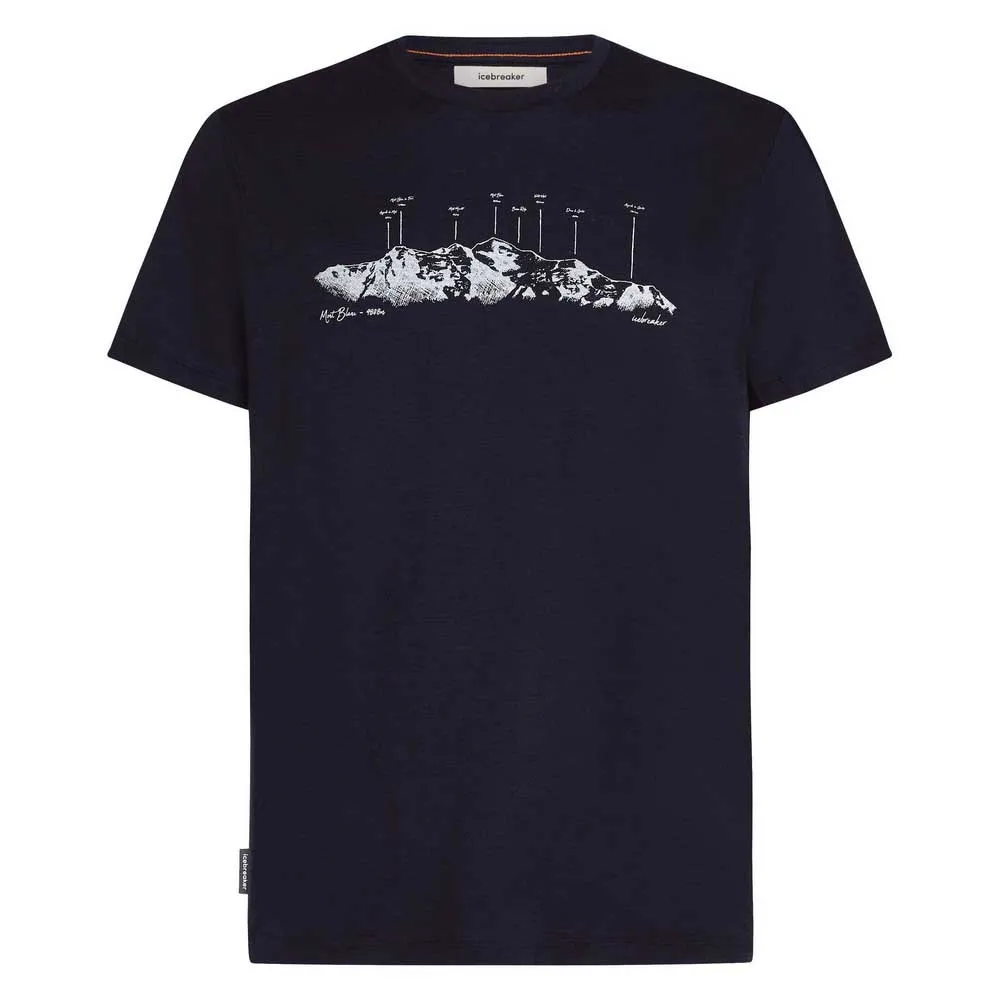 Icebreaker Merino 150 Tech Lite The Peaks T-shirt Med Korta ärmar Icebreaker Merino 150 Tech Lite The Peaks T-shirt Med Korta ärmar