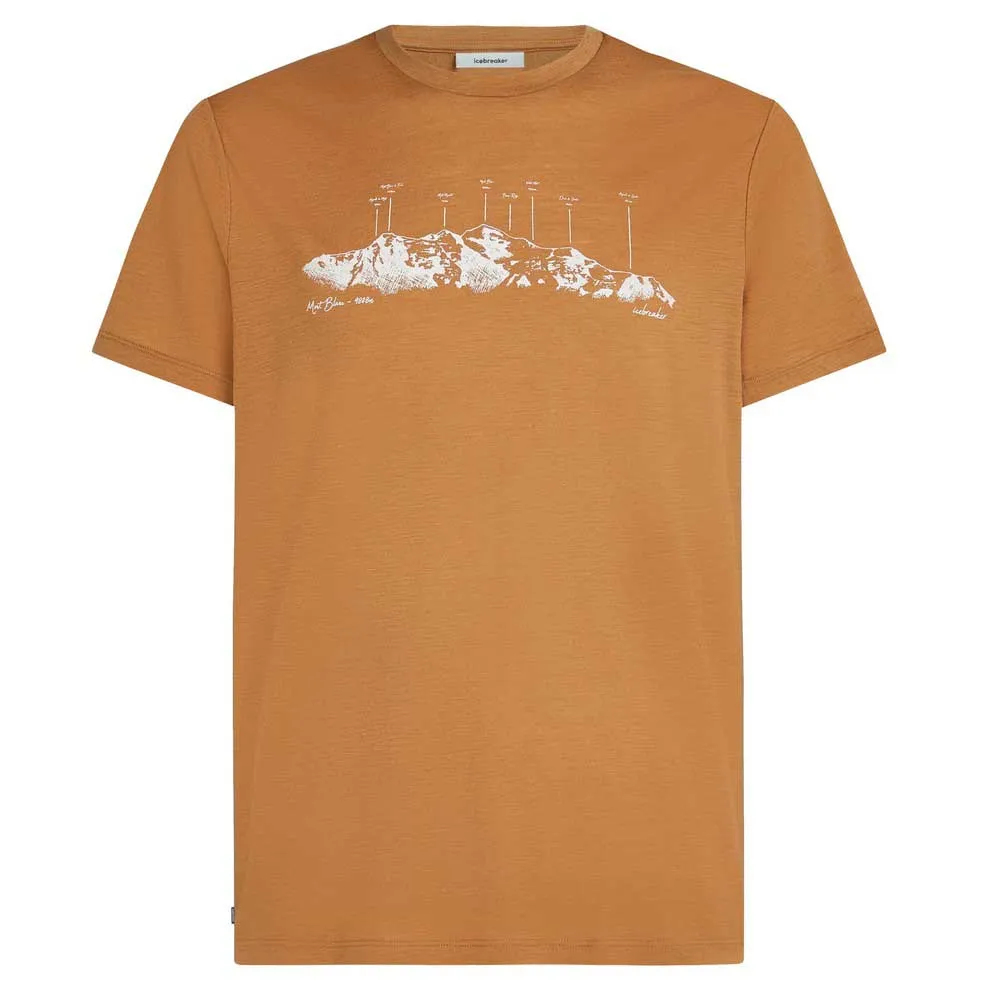 Icebreaker Merino 150 Tech Lite The Peaks T-shirt Med Korta ärmar