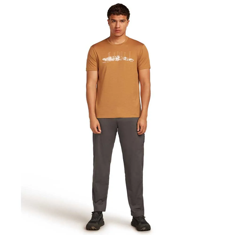 Icebreaker Merino 150 Tech Lite The Peaks T-shirt Med Korta ärmar