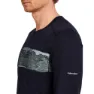 Icebreaker Merino 200 Oasis Crewe Elevation Line Långärmad Baslager