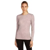 Icebreaker Merino 200 Oasis Crewe Flock Forms Aop Långärmad Baslager