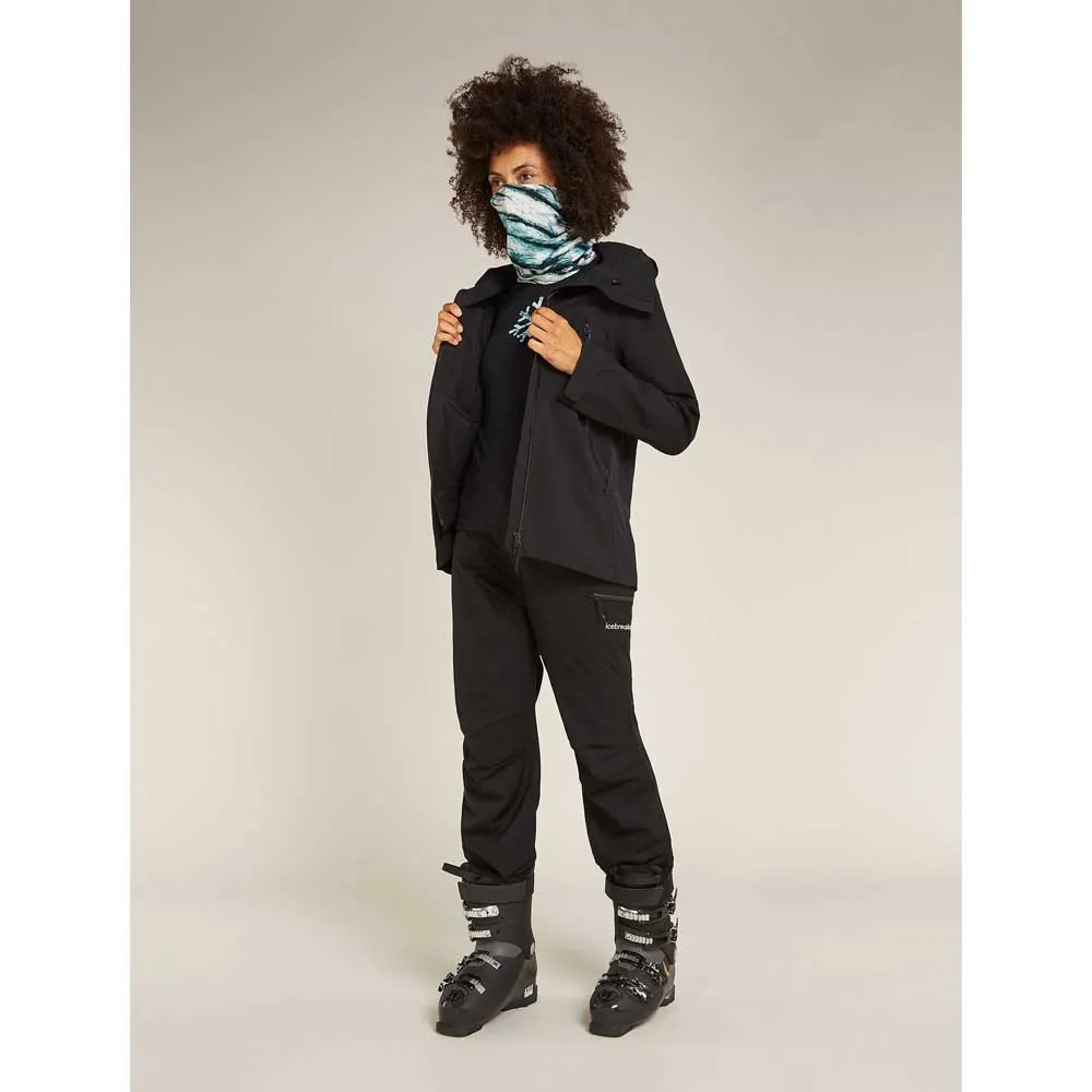 Icebreaker Merino 200 Oasis Protect Our Winters Långärmad Baslager, Black