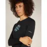 Icebreaker Merino 200 Oasis Protect Our Winters Långärmad Baslager, Black