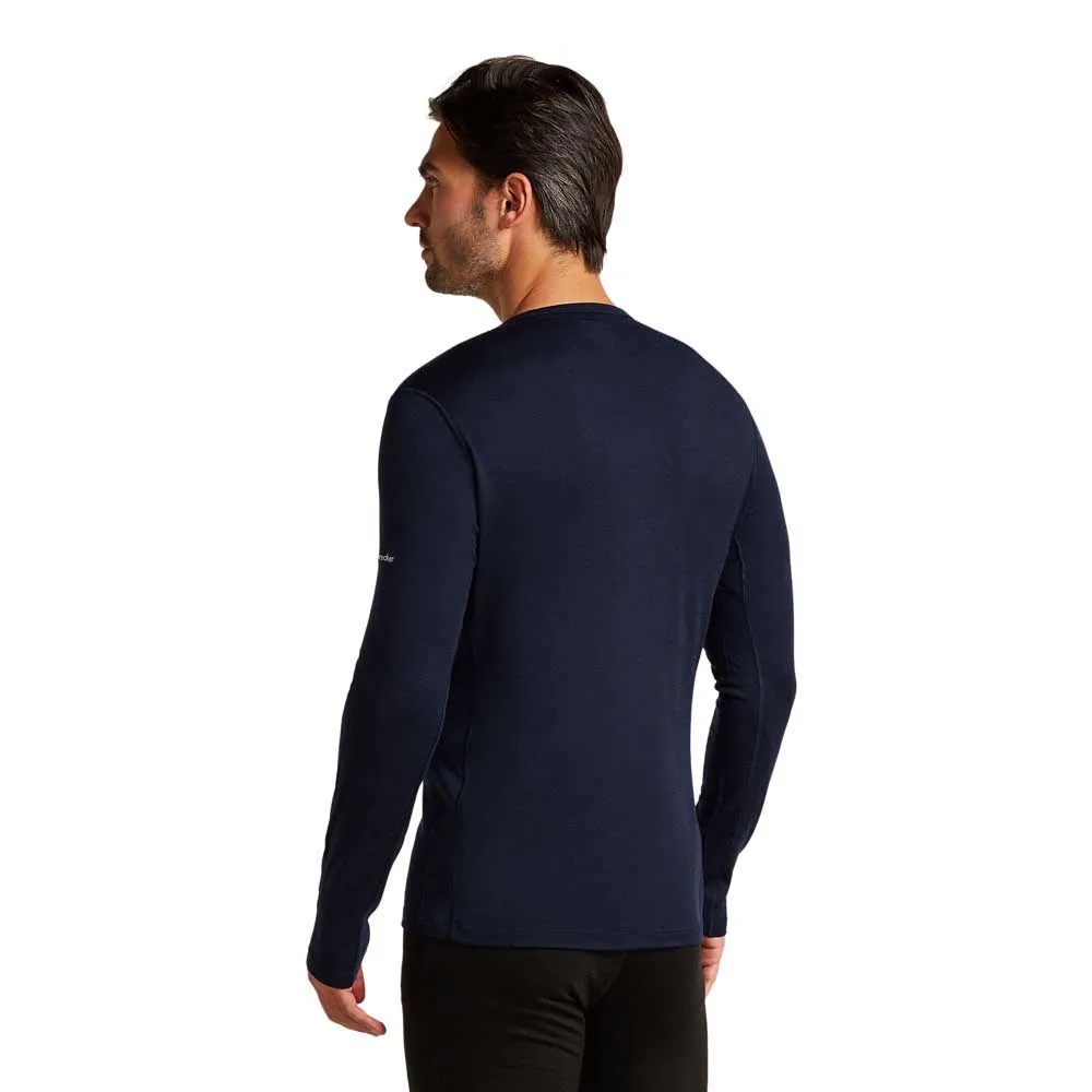 Icebreaker Merino 200 Oasis Snow Wave Långärmad Baslager