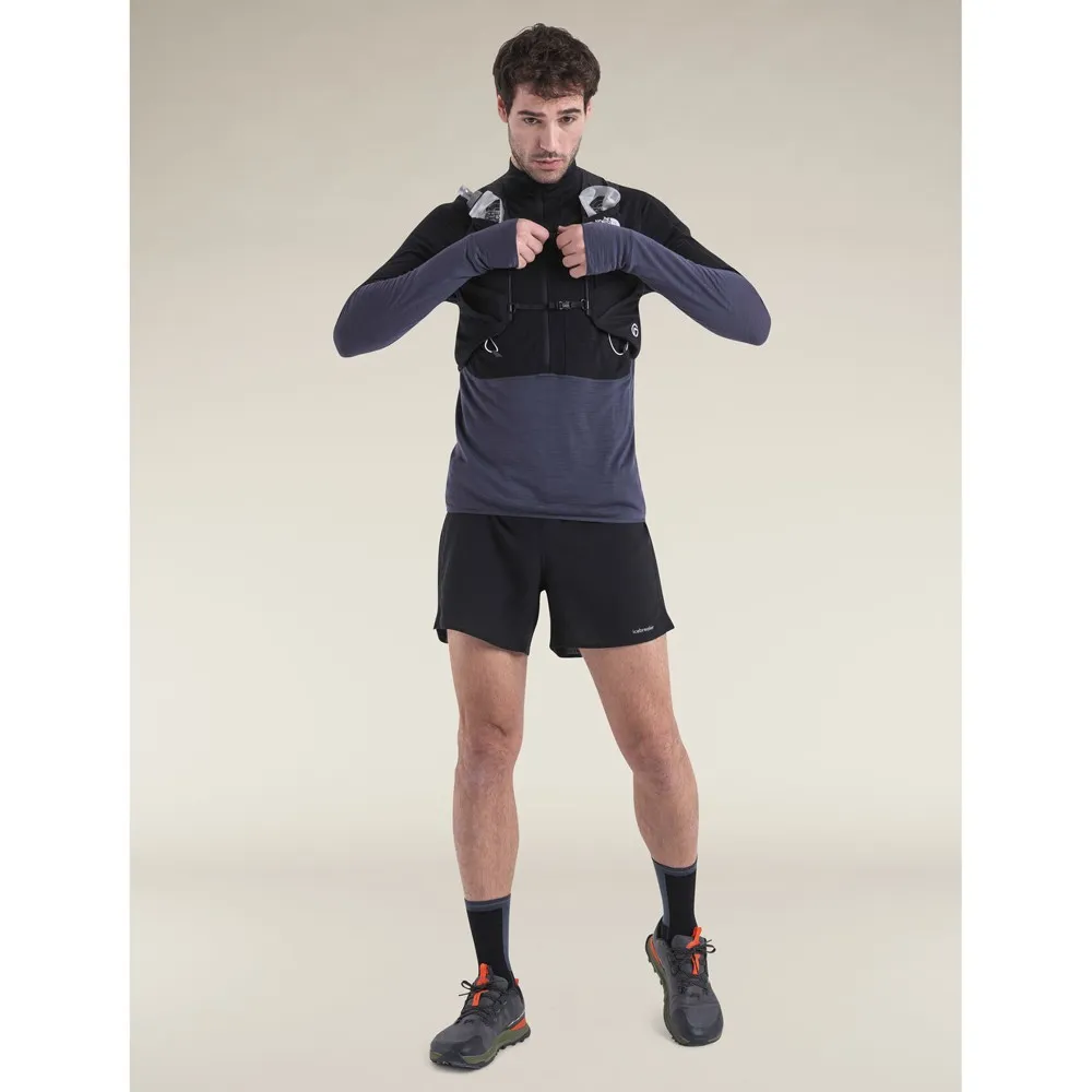 Icebreaker Merino 200 Realfleece Descender Tröja Med Halv Dragkedja