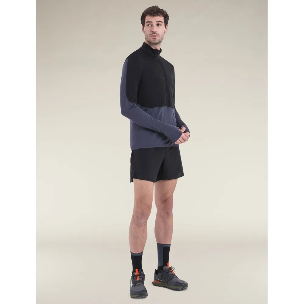 Icebreaker Merino 200 Realfleece Descender Tröja Med Halv Dragkedja