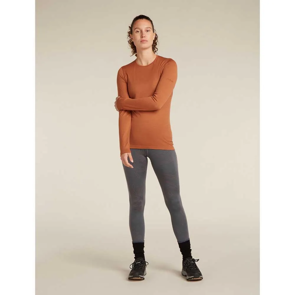Icebreaker Merino 260 Fastray 25 High Rise Fresh Aop Leggings, Obsidian / carob / aop Icebreaker Merino 260 Fastray 25 High Rise Fresh Aop Leggings, Obsidian / carob / aop
