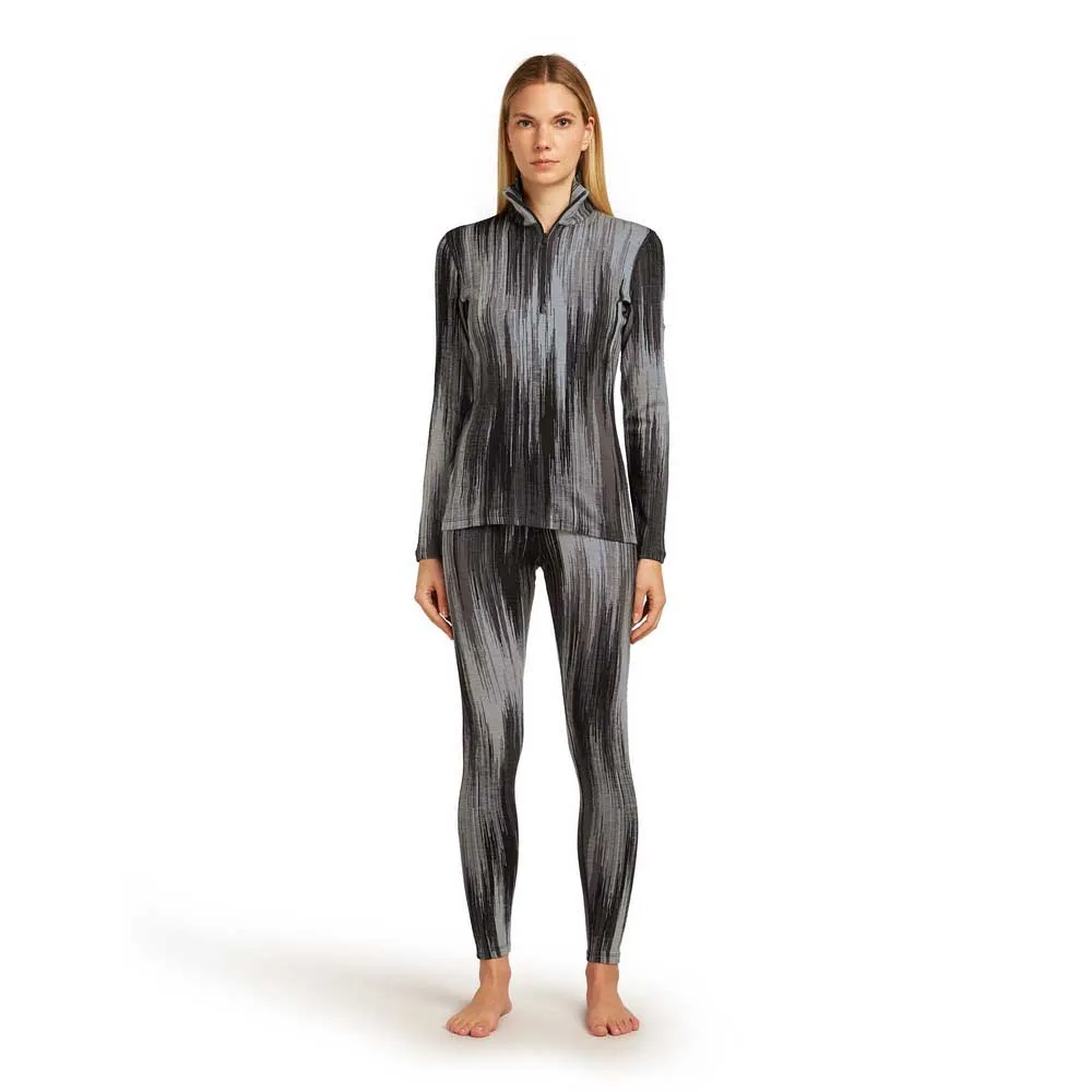 Icebreaker Merino 260 Tech Vertex High Rise Peak Aop Baslagerbyxor Icebreaker Merino 260 Tech Vertex High Rise Peak Aop Baslagerbyxor