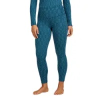 Icebreaker Merino 260 Tech Vertex High Rise Snow Grid Aop Baslagerbyxor