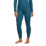 Icebreaker Merino 260 Tech Vertex High Rise Snow Grid Aop Baslagerbyxor, Topaz / atlantis / j
