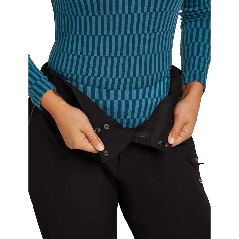 Icebreaker Merino 260 Tech Vertex High Rise Snow Grid Aop Baslagerbyxor, Topaz / atlantis / j