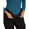 Icebreaker Merino 260 Tech Vertex High Rise Snow Grid Aop Baslagerbyxor, Topaz / atlantis / j