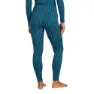 Icebreaker Merino 260 Tech Vertex High Rise Snow Grid Aop Baslagerbyxor, Topaz / atlantis / j