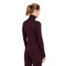 Icebreaker Merino 260 Vertex Frozen Forms Långärmad Baslager, Black / port / j