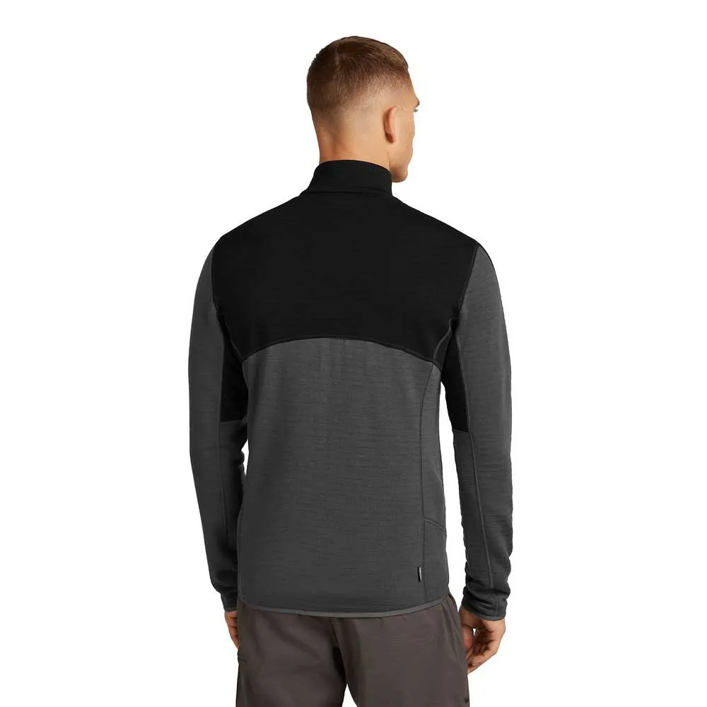 Icebreaker Merino 400 Realfleece™ Descender Sweatshirt Med Dragkedja