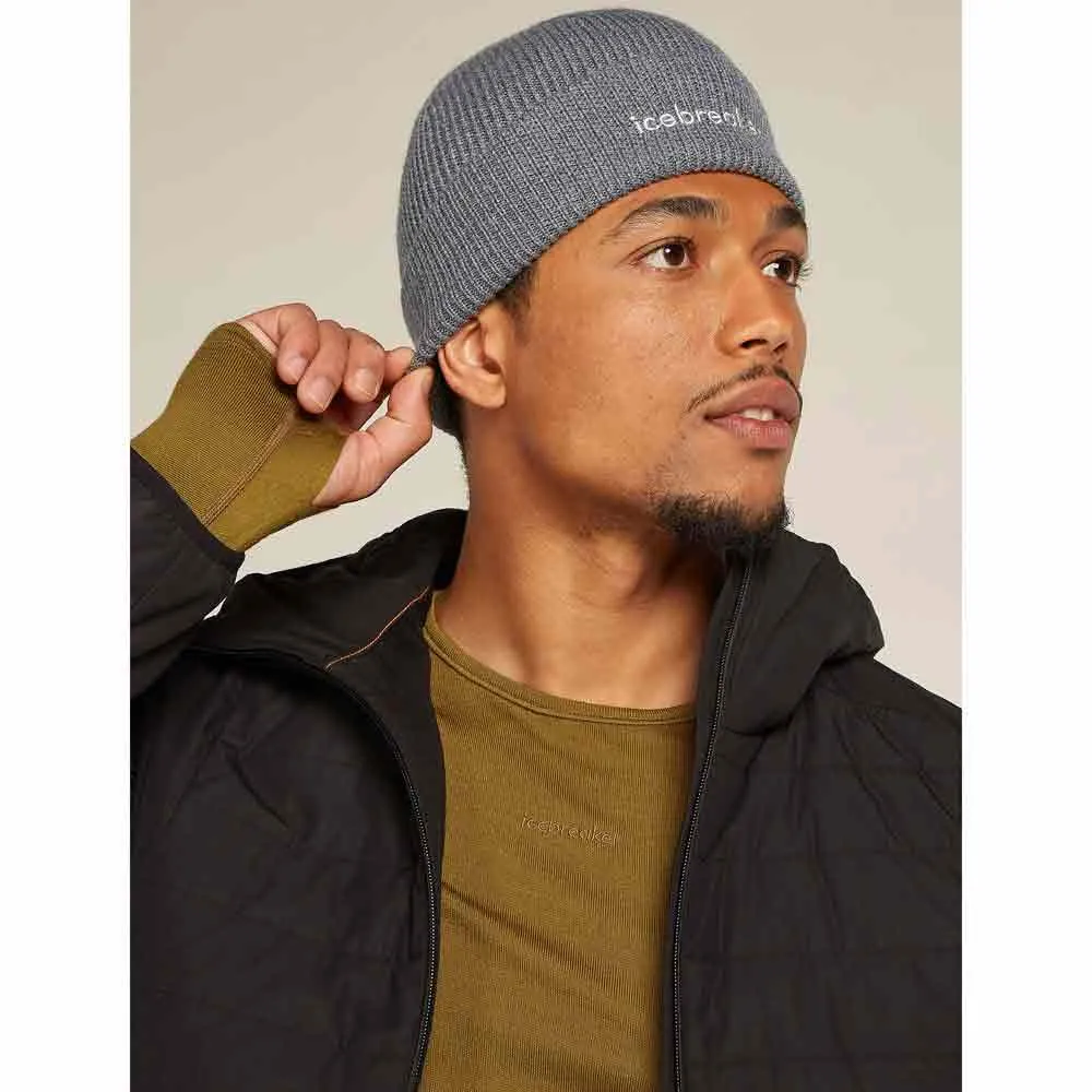 Icebreaker Merino All Day Toque Mössa, Gritstone heather 013 Icebreaker Merino All Day Toque Mössa, Gritstone heather 013