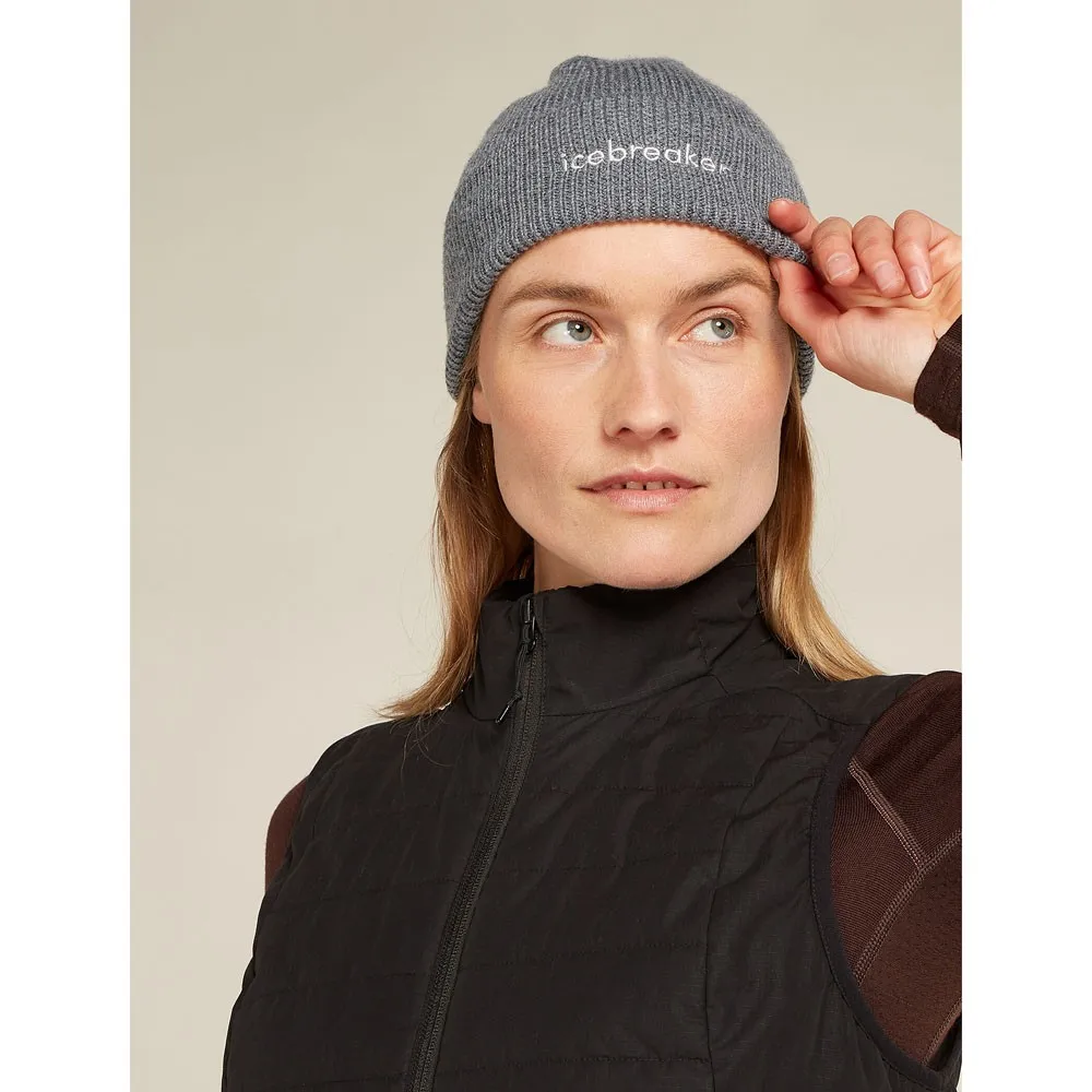 Icebreaker Merino All Day Toque Mössa, Gritstone heather 013 Icebreaker Merino All Day Toque Mössa, Gritstone heather 013
