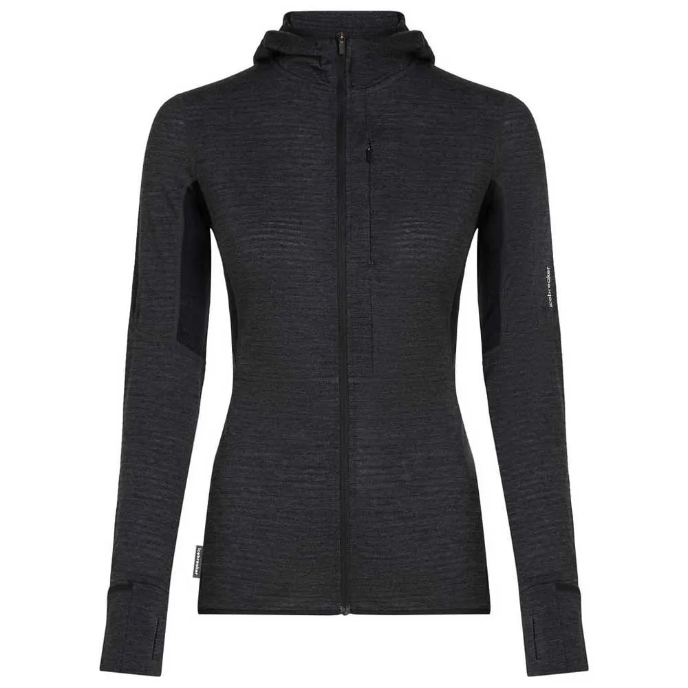 Icebreaker Merino Blend 200 Realfleece™ Descender Sweatshirt Med Dragkedja female