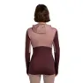 Icebreaker Merino Blend 200 Realfleece™ Descender Sweatshirt Med Dragkedja female, Summit / java / acid pink / cb