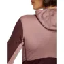 Icebreaker Merino Blend 200 Realfleece™ Descender Sweatshirt Med Dragkedja female, Summit / java / acid pink / cb