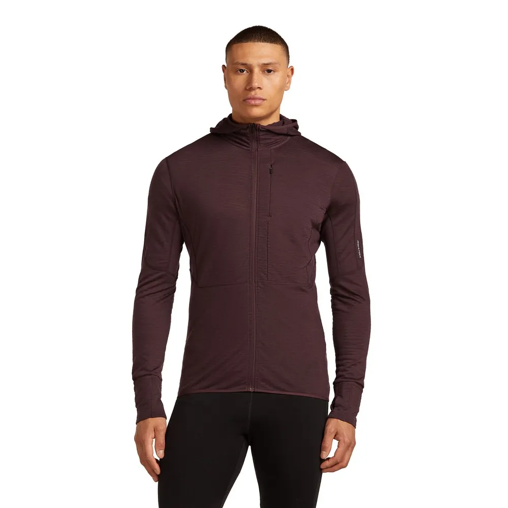 Icebreaker Merino Blend 200 Realfleece™ Descender Sweatshirt Med Dragkedja male