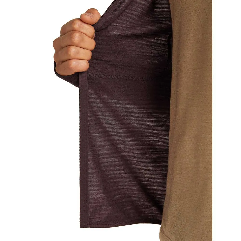 Icebreaker Merino Blend 200 Realfleece™ Descender Sweatshirt Med Dragkedja male
