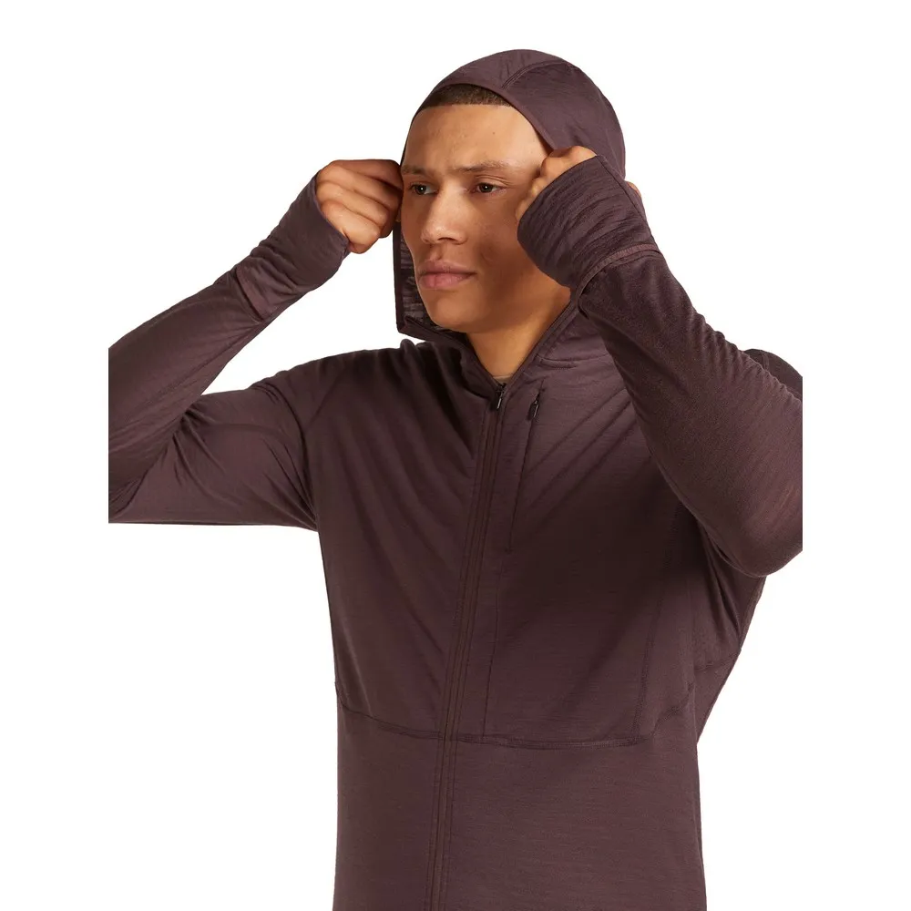 Icebreaker Merino Blend 200 Realfleece™ Descender Sweatshirt Med Dragkedja male