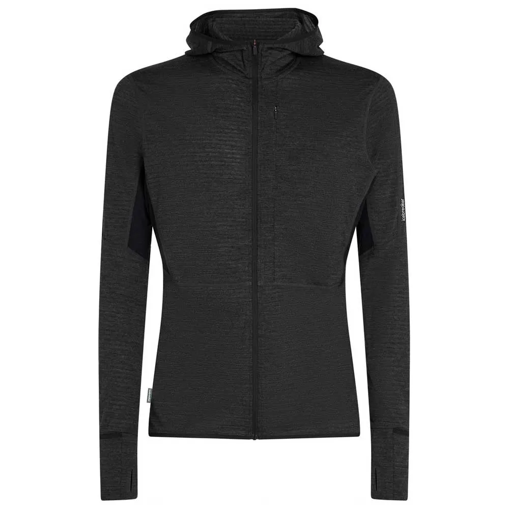 Icebreaker Merino Blend 200 Realfleece™ Descender Sweatshirt Med Dragkedja male