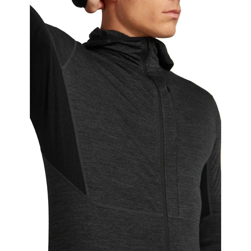 Icebreaker Merino Blend 200 Realfleece™ Descender Sweatshirt Med Dragkedja male