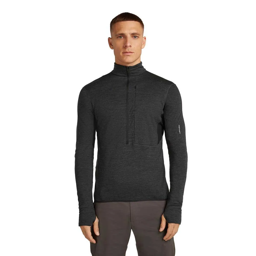 Icebreaker Merino Blend 200 Realfleece™ Descender Tröja Med Halv Dragkedja male