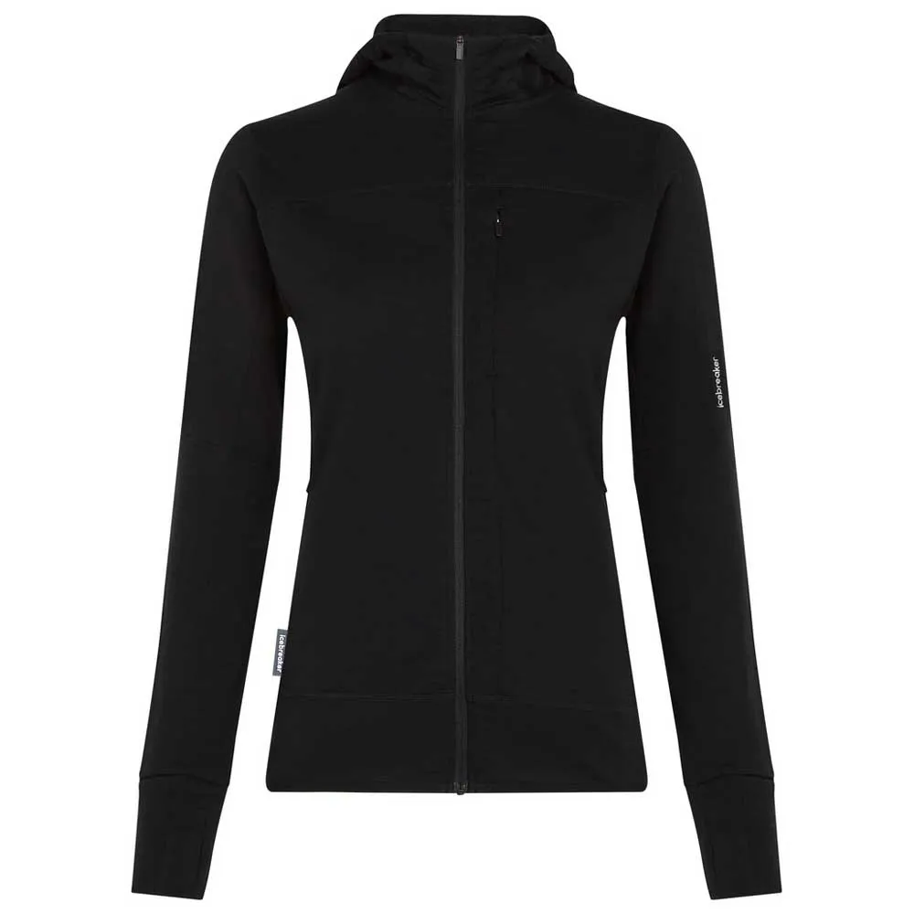 Icebreaker Merino Blend 300 Realfleece™ Descender Sweatshirt Med Dragkedja
