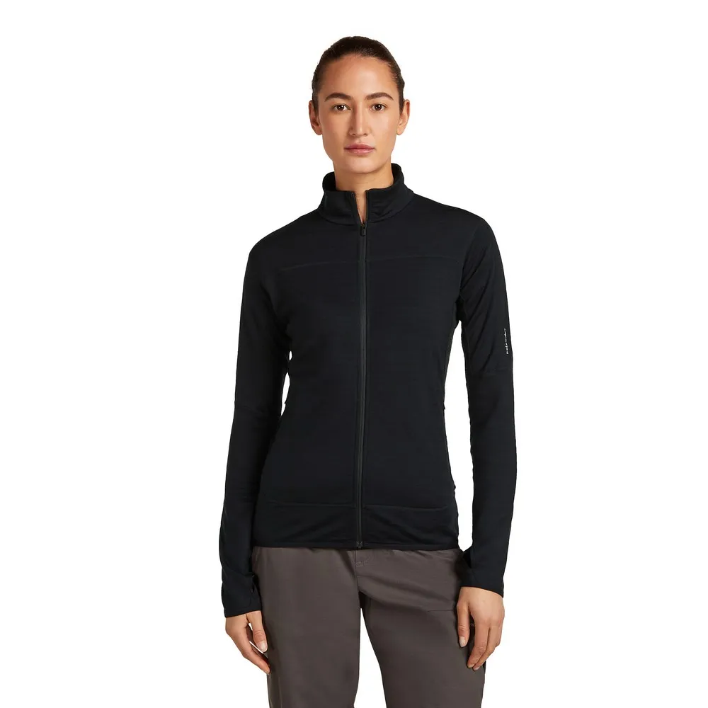 Icebreaker Merino Blend 300 Realfleece™ Descender Sweatshirt Med Dragkedja Icebreaker Merino Blend 300 Realfleece™ Descender Sweatshirt Med Dragkedja